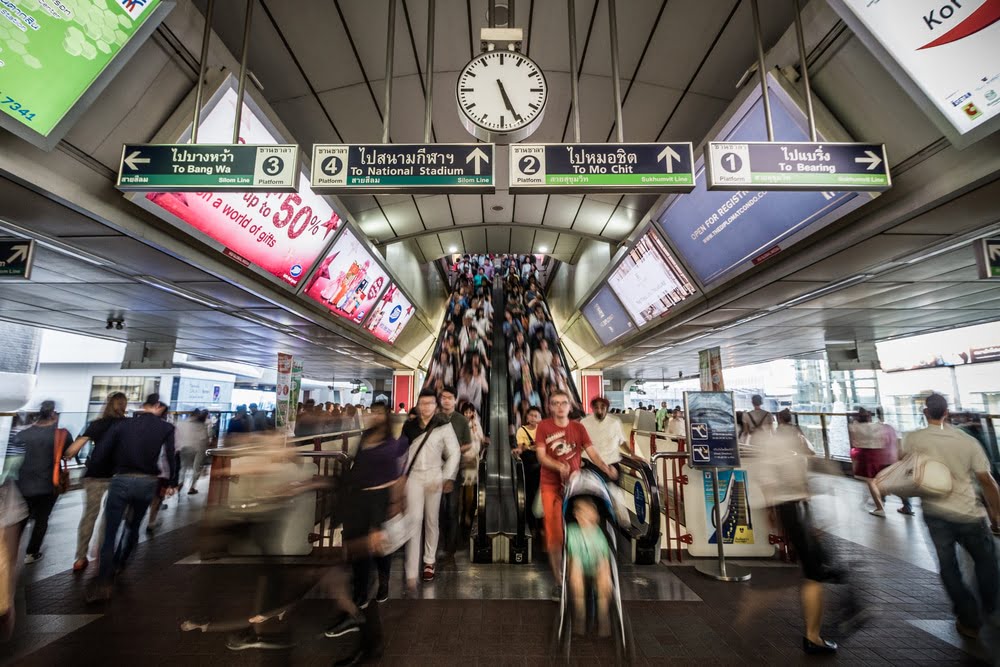 BTS Sky Train,BTS Bangkok,BTS Siam