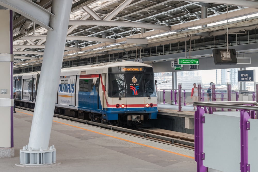 BTS Sky Train,BTS Bangkok,BTS Talat Phlu,บีทีเอส