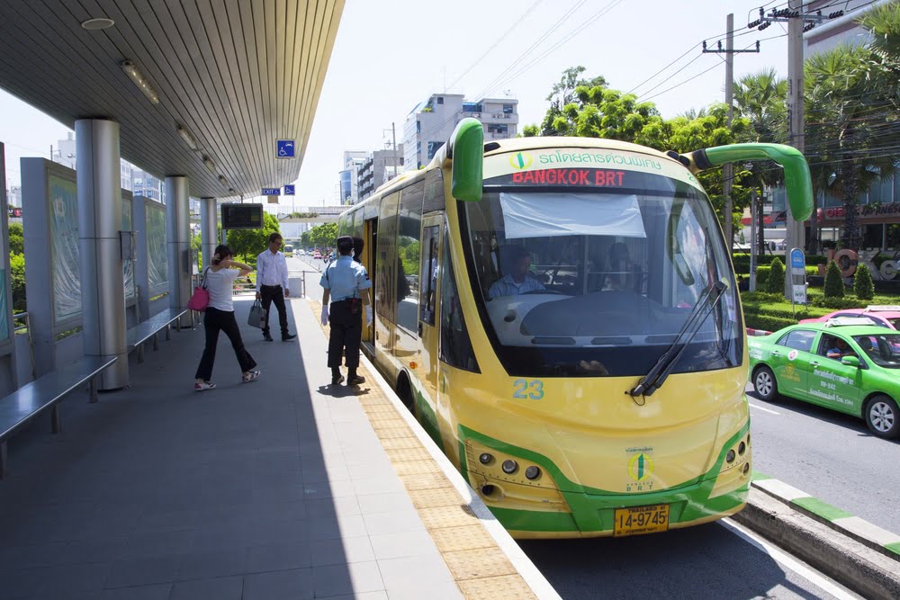 Bangkok BRT,BRT,bus rapid transit system in Bangkok,Thailand