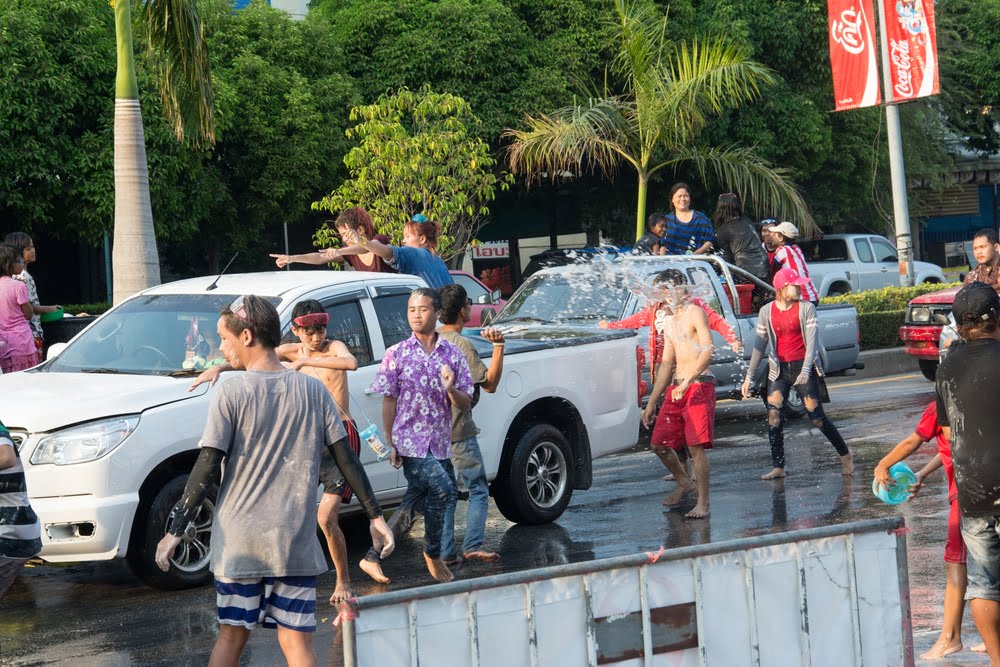 Songkran Festival,Festival,Khao san Road,Bangkok,สงกรานต์