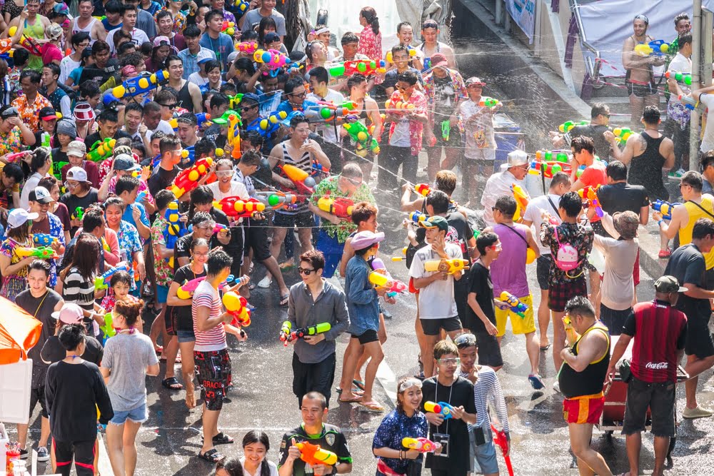 Songkran Festival,Festival,Khao san Road,Bangkok,สงกรานต์