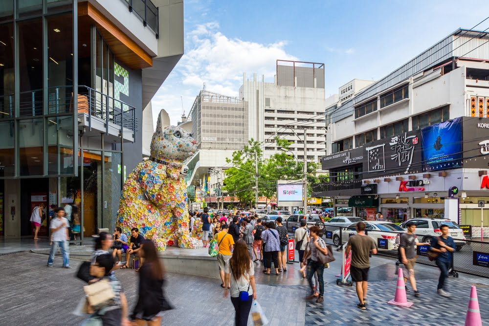 Siam square area,สยาม