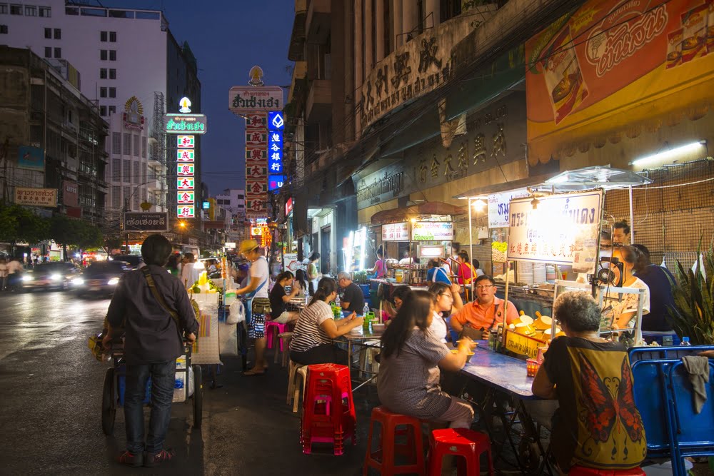 Yaowarat road,สตรีทฟู้ด