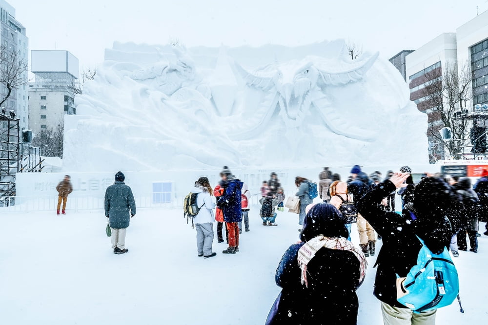 Sapporo Snow Festival,เทศกาลในญี่ปุ่น