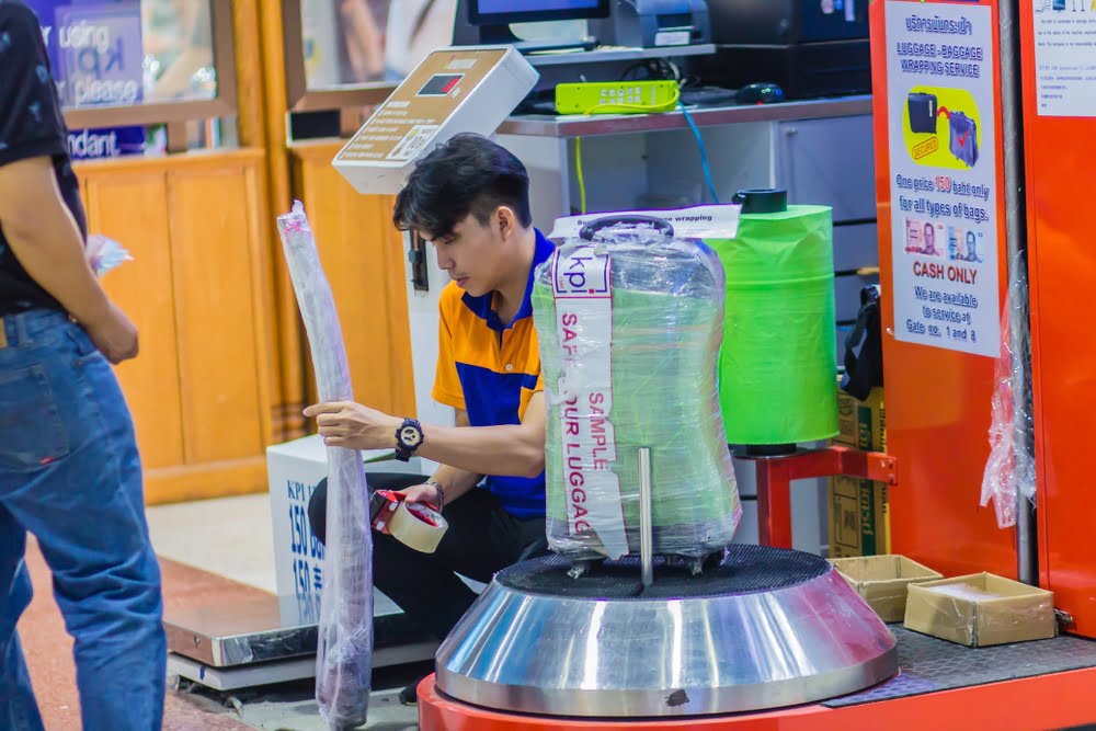 ห่อกระเป๋า,ห่อกระเป๋าเดินทาง
