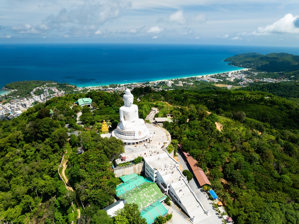 Vesak,Day,Background,Concept,Of,Big,Buddha,Over,High,Mountain