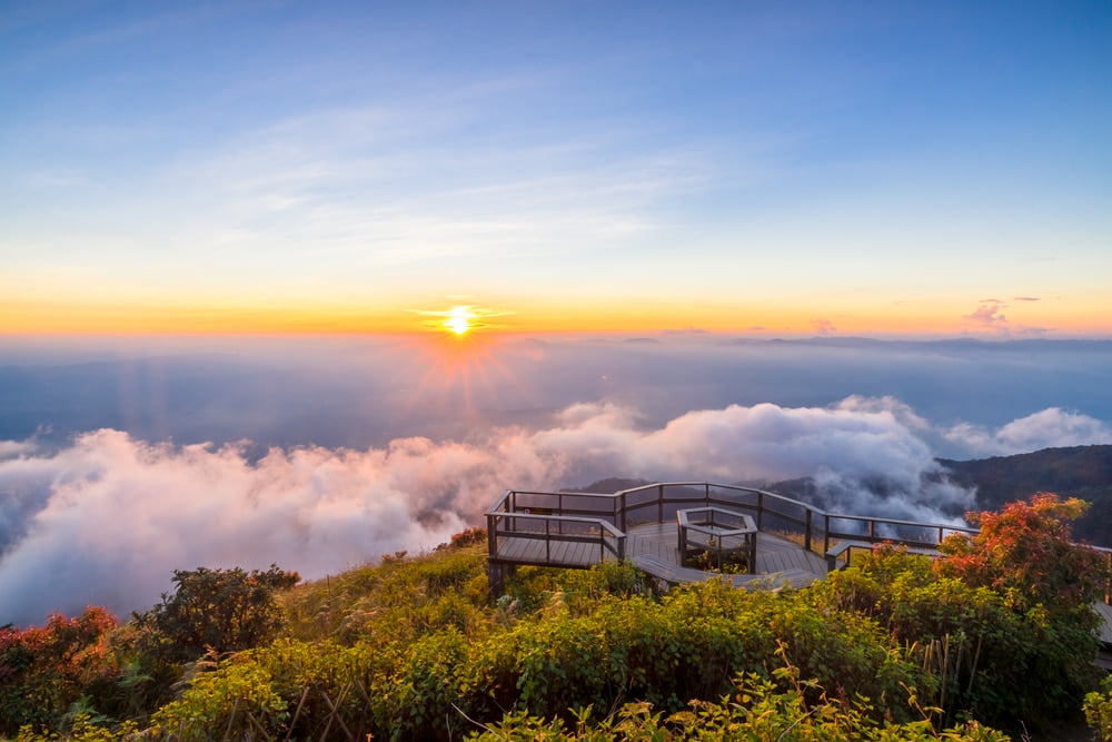 Doi Inthanon National Park,สถานที่เที่ยวได้ในฤดูฝน
