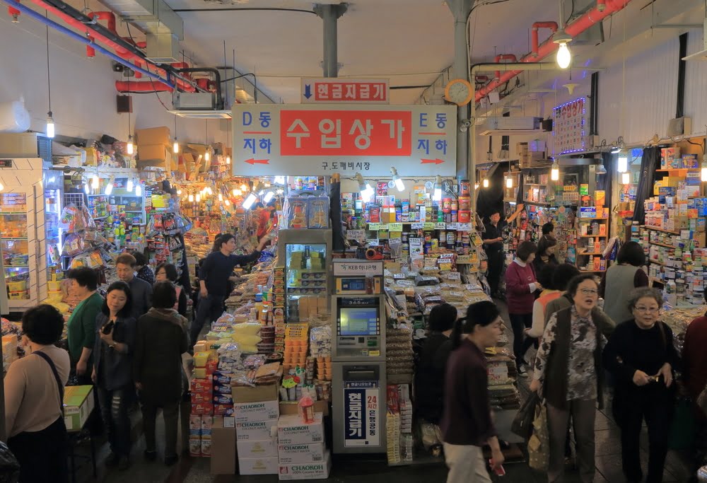 Namdaemun market,แหล่งช้อปในเกาหลี