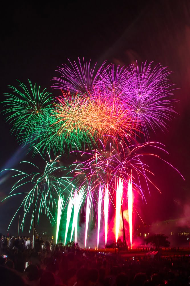 Spectacular summer fireworks event,เทศกาลในญี่ปุ่น