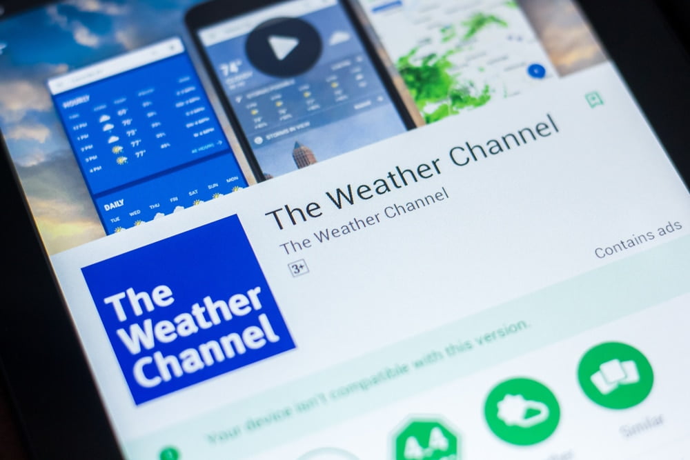 The Weather Channel mobile app,แอปช่วยในการเดินทาง